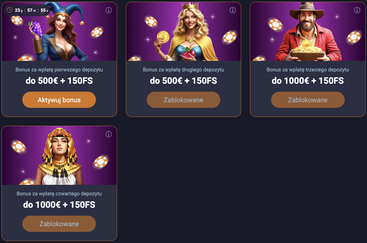 Vox Casino bonus